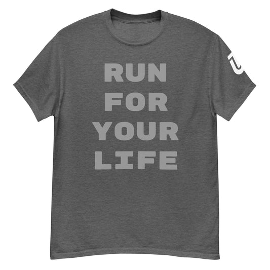 Run For Your Life Men's Classic Tea - URBAN T&F