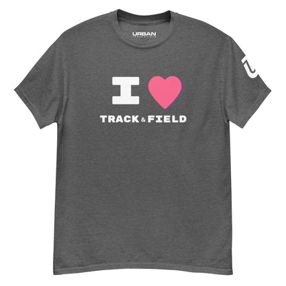I LOVE Track & Field - Classic Tshirt