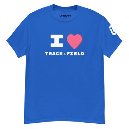 I LOVE Track & Field Tshirt - URBAN T&F