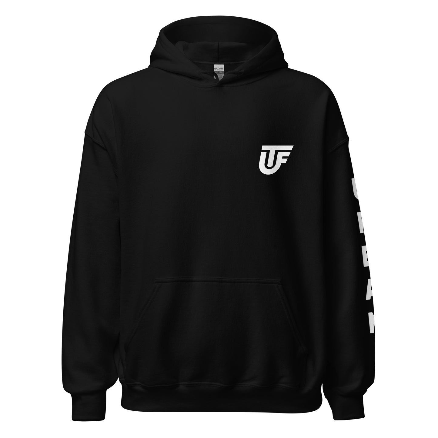 UTF- PRO HOODIE (WHITE WRITING)* - URBAN T&F