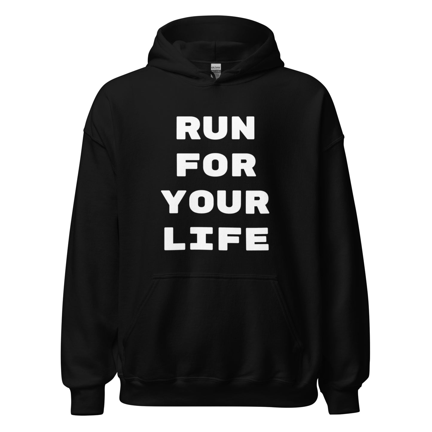 RUN FOR YOUR LIFE (WHITE WRITING)* - URBAN T&F