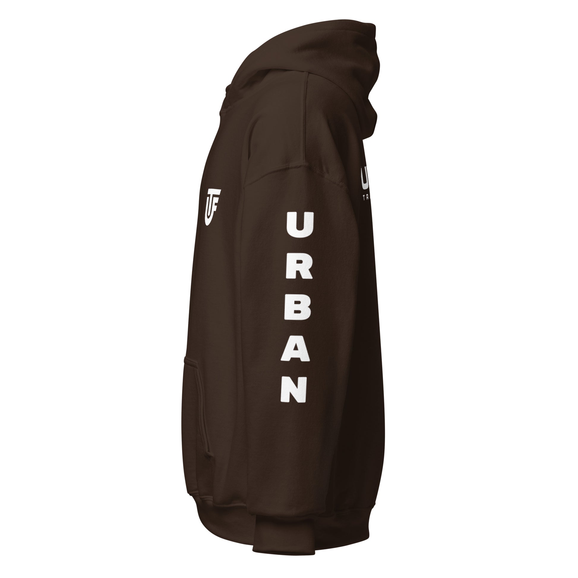 UTF- PRO HOODIE (WHITE WRITING)* - URBAN T&F