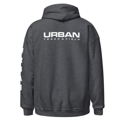 UTF- PRO HOODIE (WHITE WRITING)* - URBAN T&F