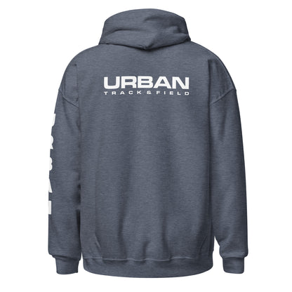 UTF- PRO HOODIE (WHITE WRITING)* - URBAN T&F