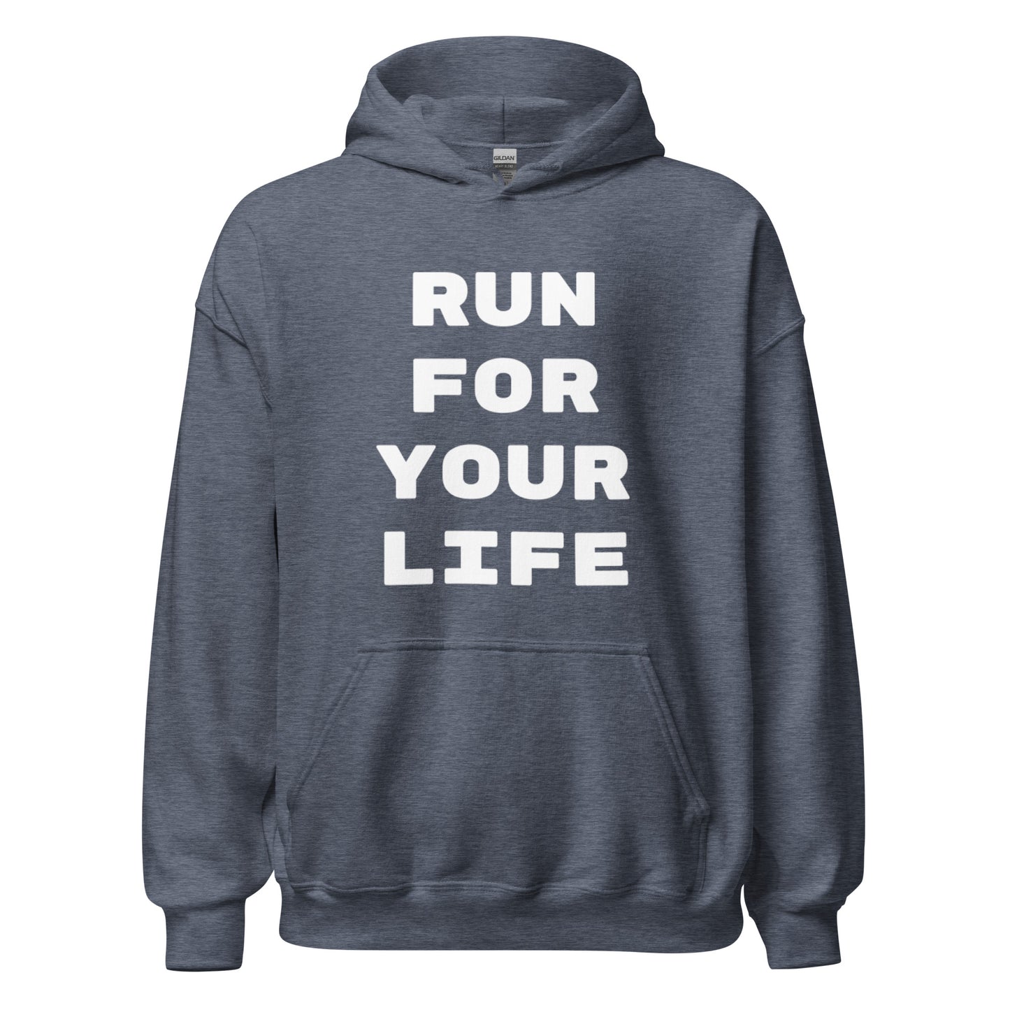 RUN FOR YOUR LIFE (WHITE WRITING)* - URBAN T&F