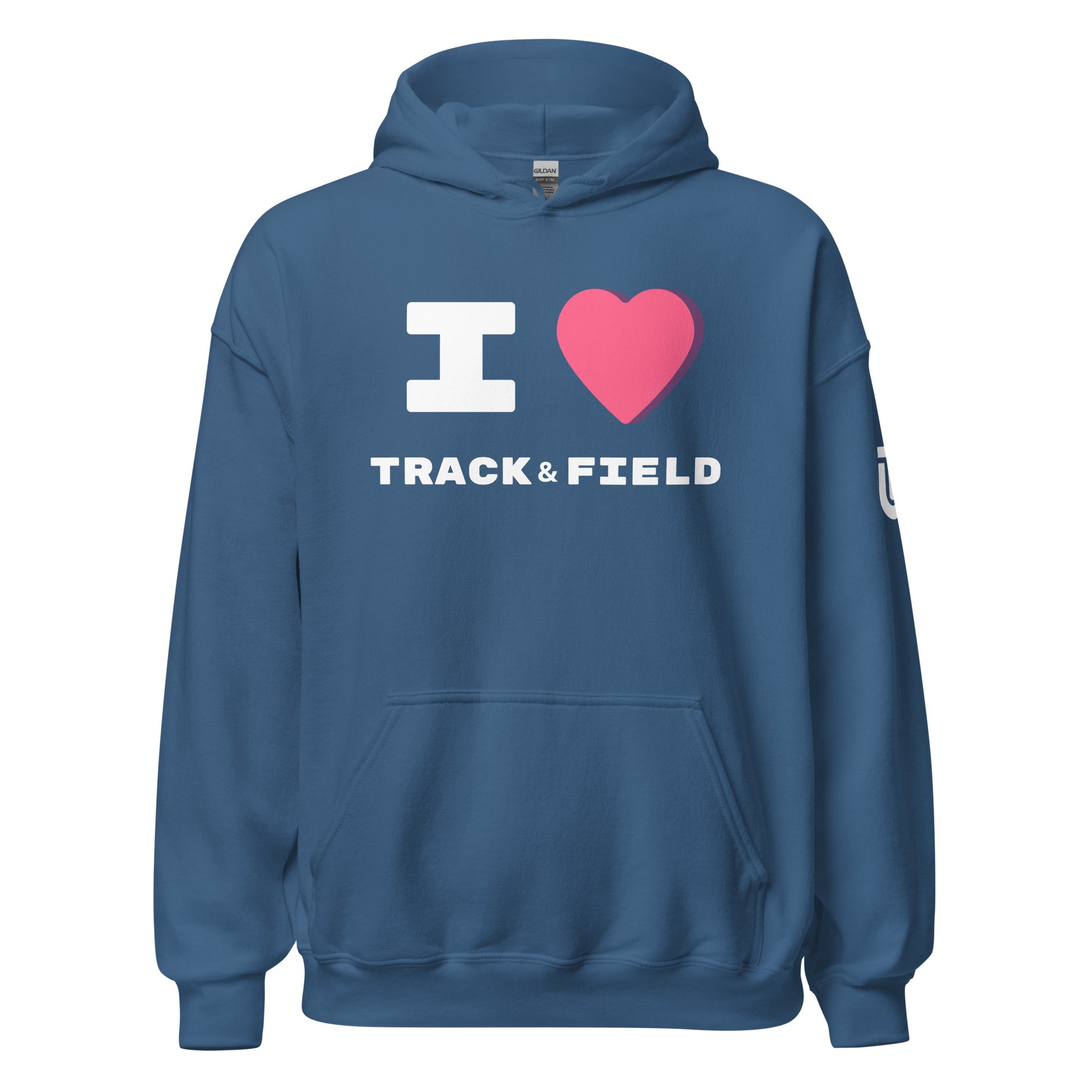 I LOVE Track & Field - Hoodie - URBAN T&F