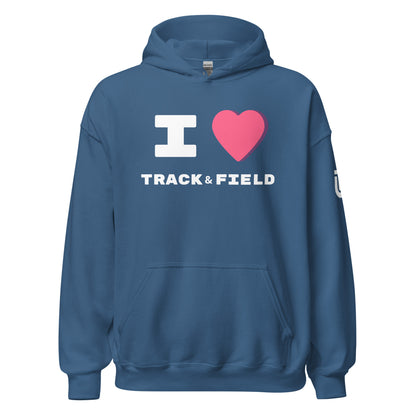 I LOVE Track & Field - Hoodie - URBAN T&F