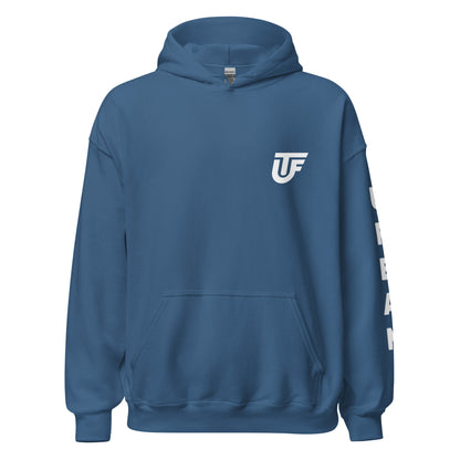 UTF- PRO HOODIE (WHITE WRITING)* - URBAN T&F