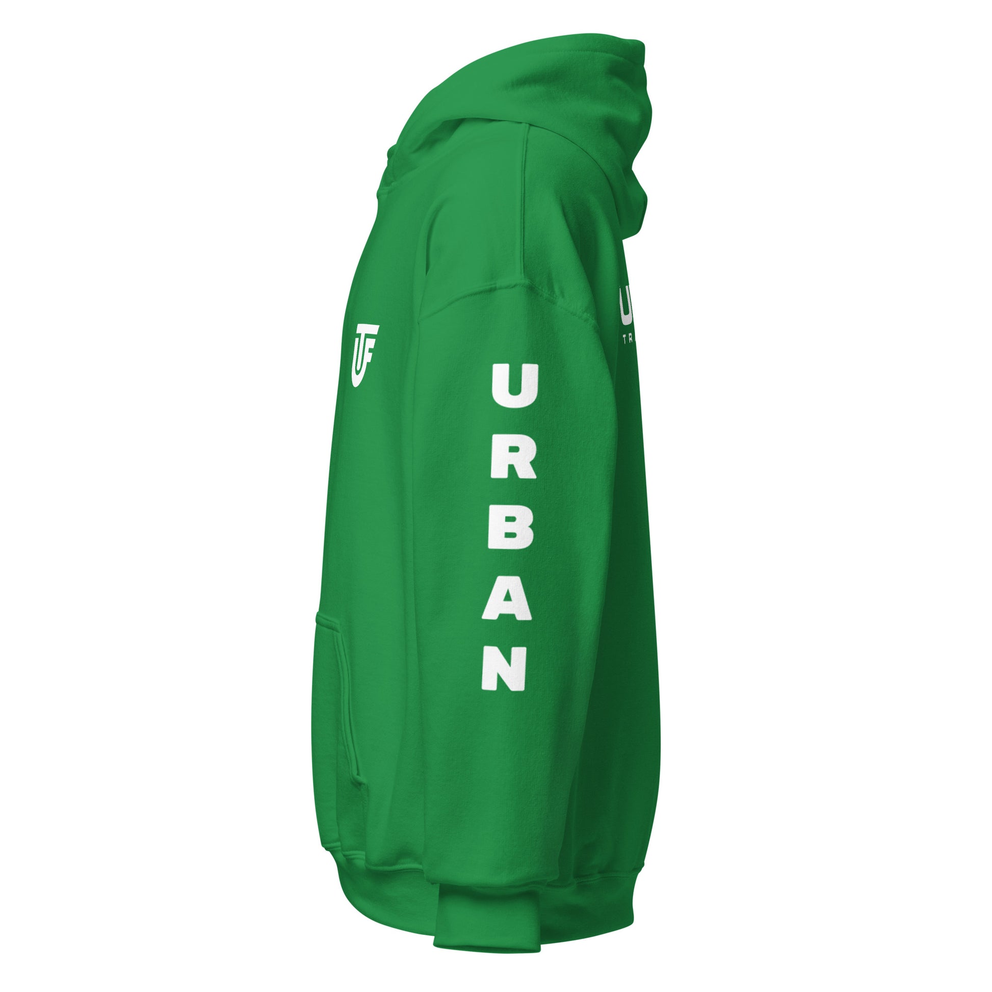 UTF- PRO HOODIE (WHITE WRITING)* - URBAN T&F