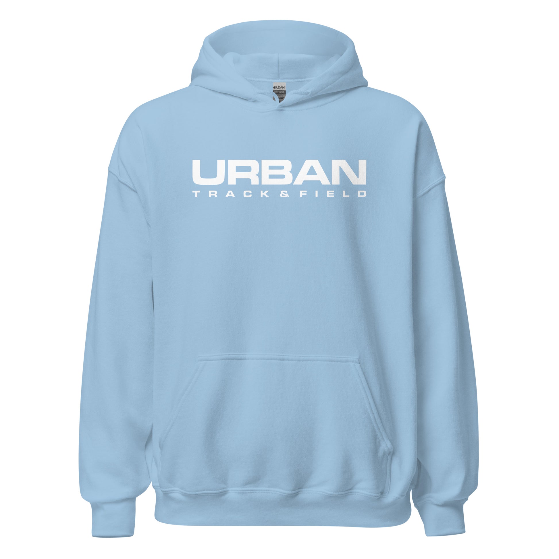 CLASSIC URBAN TF HOODIE LIGHT BLUE - URBAN T&F