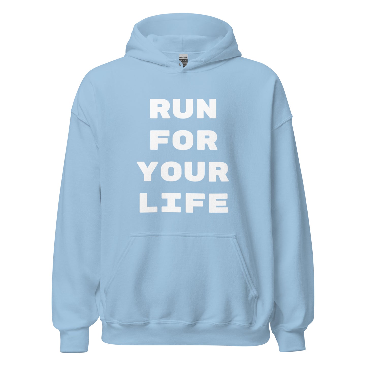 RUN FOR YOUR LIFE (WHITE WRITING)* - URBAN T&F