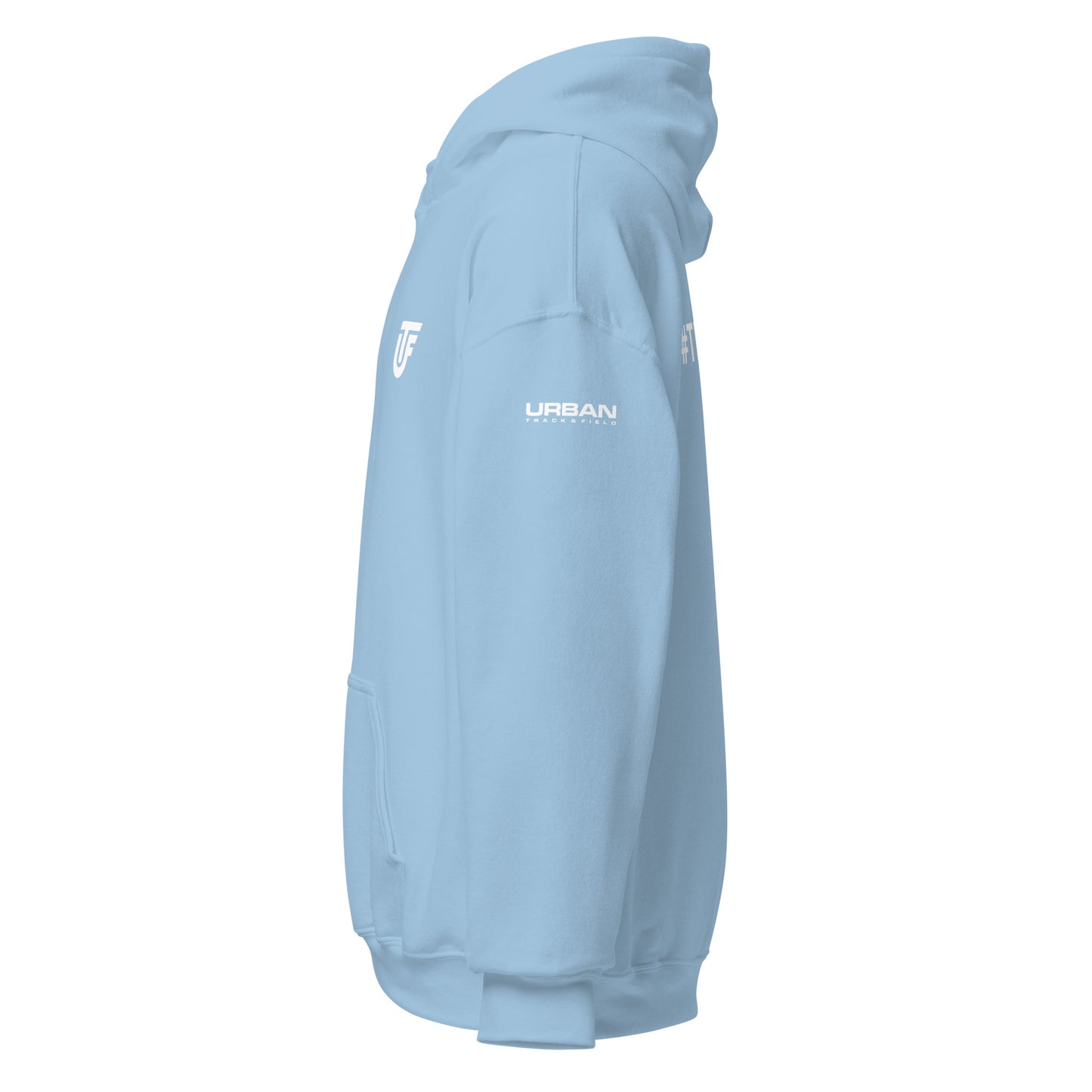 TRACKDAD LIGHT BLUE HOODIE - URBAN T&F