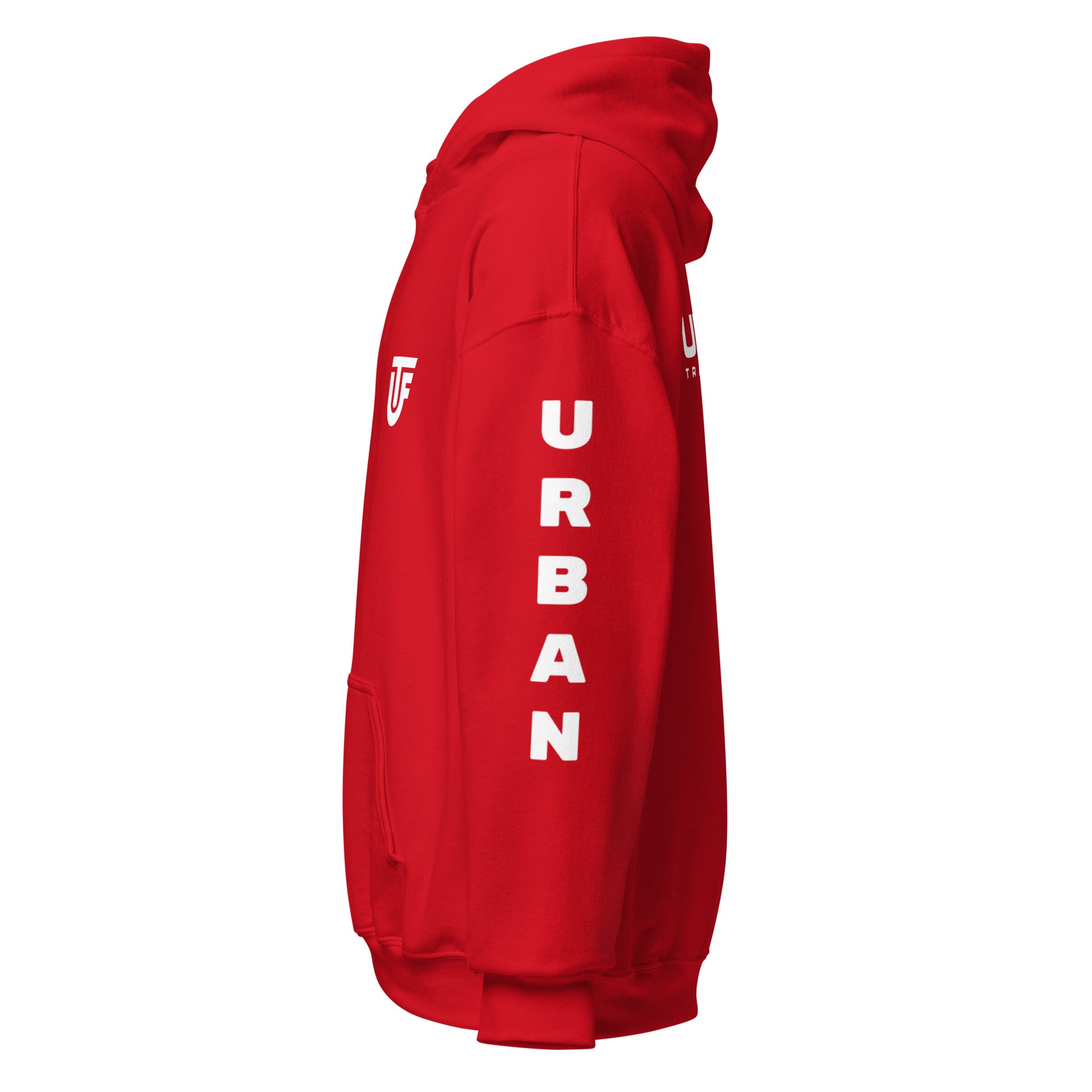 UTF- PRO HOODIE (WHITE WRITING)* - URBAN T&F