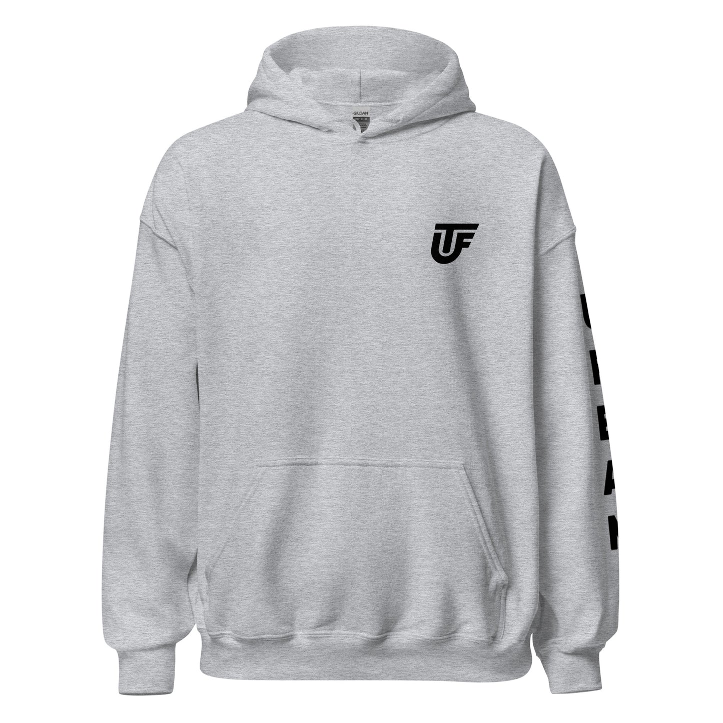 UTF - PRO HOODIE (BLACK WRITING)* - URBAN T&F