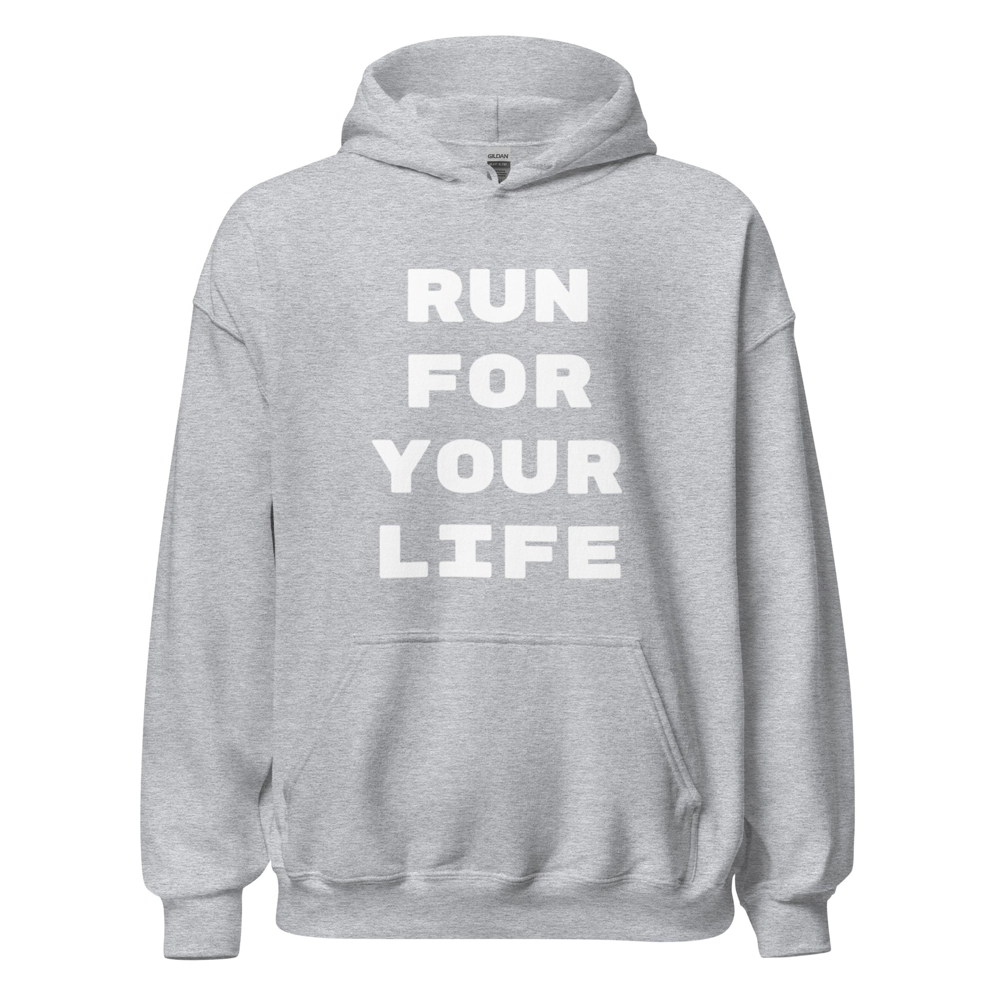 RUN FOR YOUR LIFE (WHITE WRITING)* - URBAN T&F